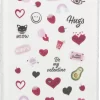 RIVAL Loves Me Kisses & Confetti Nail Sticker 13