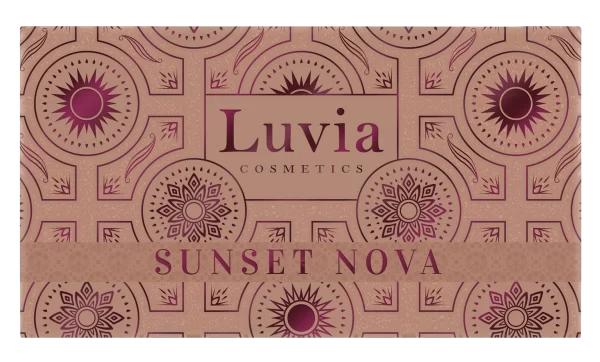 Luvia Cosmetics Lidschattenpalette Sunset Nova 6