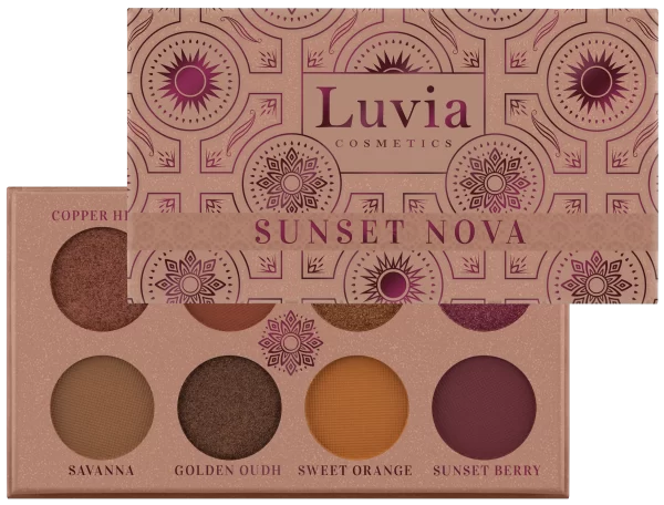 Luvia Cosmetics Lidschattenpalette Sunset Nova 1