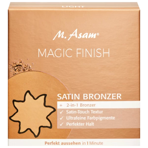 M. Asam MAGIC FINISH Satin Bronzer – Light (gold/hazel) 1