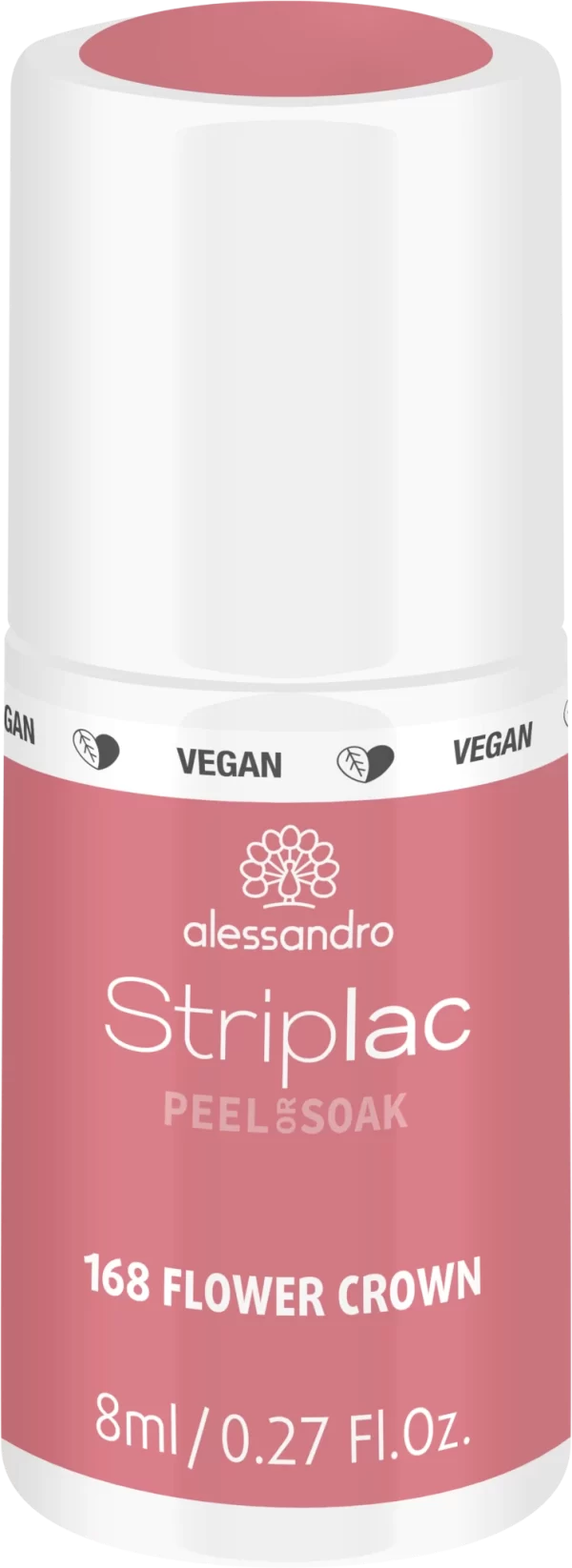 Alessandro STRIPLAC PEEL OR SOAK FLOWER CROWN -VEGAN 1