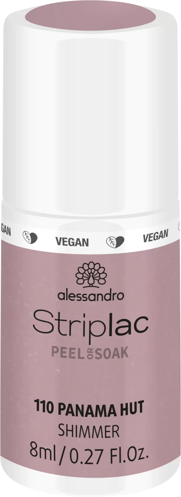 Alessandro STRIPLAC PEEL OR SOAK PANAMA HUT -VEGAN 1