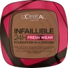 L’Oréal Paris Infaillible 24H Fresh Wear Make-Up-Puder 375 Deep Amber 13