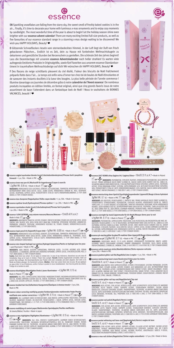 Essence HAPPY HOLIDAYS Adventskalender 2022 3