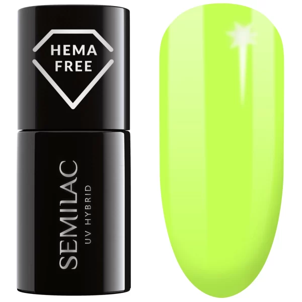 440 UV Nagellack Hybrid Semilac Energetic Lime 1