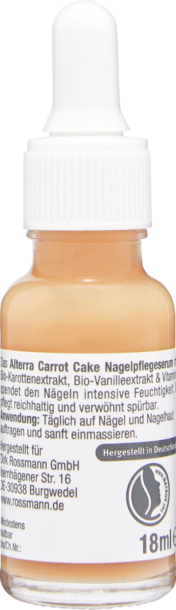 Alterra NATURKOSMETIK Carrot Cake Nail Care Serum 3