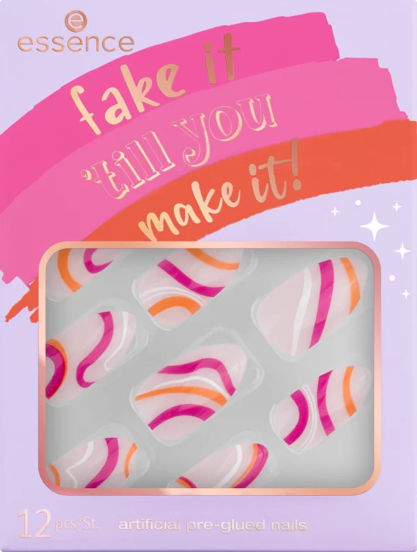 Essence Fake It ‚till You Make It! Artificial Pre-glued Nails 03 1
